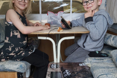 Rakel Ösp og Magnús Elí Hlynsbörn