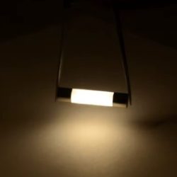 LED AC 6-8V 50ma, USA type, 29 mm Diffused Skalapera - Soft White