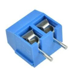 Terminal block, PCB, skrúfað, 5.08mm pinnabil, sería