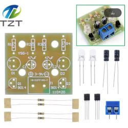 Kit, til þjálfunar, Multivibrator m/2-LED