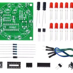 Kit, til þjálfunar, 1-10 LED hringur, random